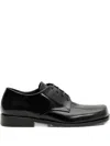 Ami Alexandre Mattiussi Square-shape Derby Shoes In Black