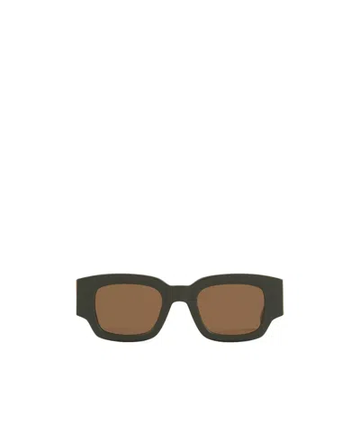 Ami Alexandre Mattiussi Square Sunglasses In Green