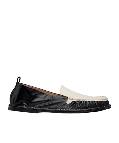 Ami Alexandre Mattiussi Square Toe Loafers In Black