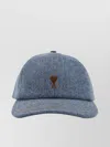 Ami Alexandre Mattiussi Stitched Denim Baseball Cap