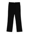 Ami Alexandre Mattiussi Straight Casual Pants In Black