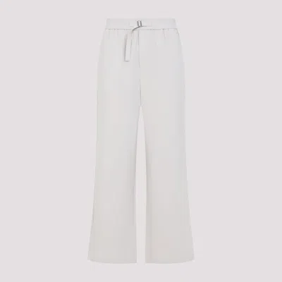AMI ALEXANDRE MATTIUSSI STRAIGHT ELASTICATED PANTS