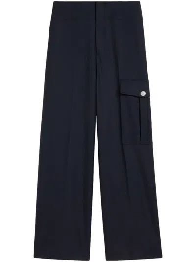AMI ALEXANDRE MATTIUSSI STRAIGHT FIT CARGO TROUSERS