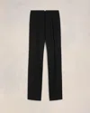 Ami Alexandre Mattiussi Straight Fit Trousers Black In Black