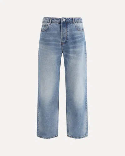 Ami Alexandre Mattiussi Ami Paris Jean Large Fit In Blue