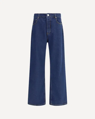 Ami Alexandre Mattiussi Straight Jeans In Blue