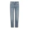 Ami Alexandre Mattiussi Straight-leg Blue Denim Jeans With Classic Fit In Blue