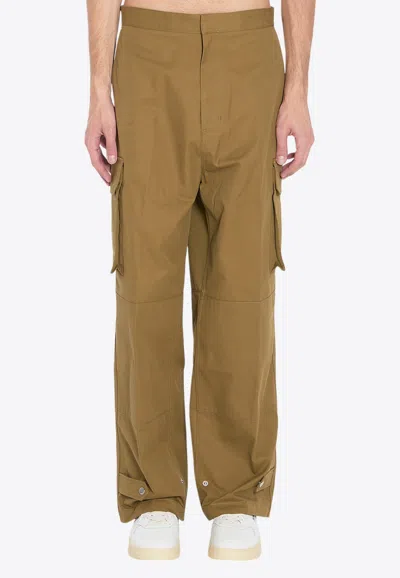 AMI ALEXANDRE MATTIUSSI STRAIGHT-LEG CARGO PANTS