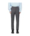 Ami Alexandre Mattiussi Straight-leg Logo Logo Casual Pants In Black