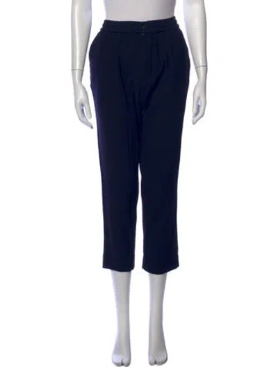 Pre-owned Ami Alexandre Mattiussi Straight Leg Pants In Blue