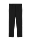 Ami Alexandre Mattiussi Straight-leg Tailored Pants In Black