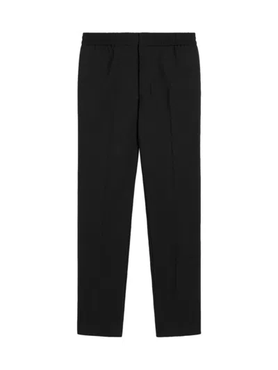 Ami Alexandre Mattiussi Straight-leg Tailored Pants In Black