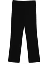 Ami Alexandre Mattiussi Straight-leg Trousers In Black
