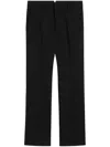 Ami Alexandre Mattiussi Ami Paris Pleated Tailored Trousers In Black