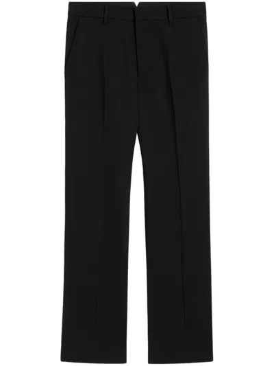 Ami Alexandre Mattiussi Ami Paris Pleated Tailored Trousers In Black
