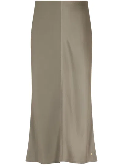 AMI ALEXANDRE MATTIUSSI STRAIGHT SKIRT WITH SUBTLE BACK SLIT