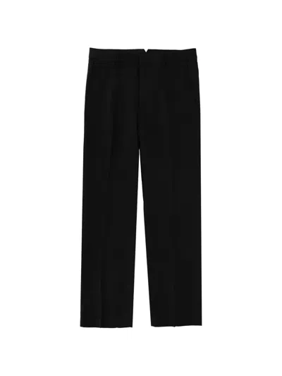 Ami Alexandre Mattiussi Straight Trousers In Black