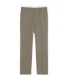 AMI ALEXANDRE MATTIUSSI STRAIGHT WOOL CASUAL PANTS