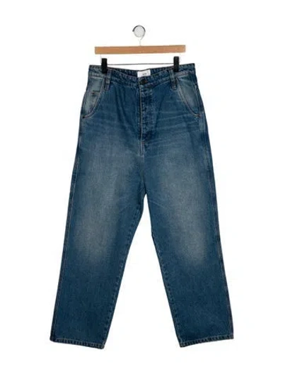 Pre-owned Ami Alexandre Mattiussi Straight-leg Jeans In Blue