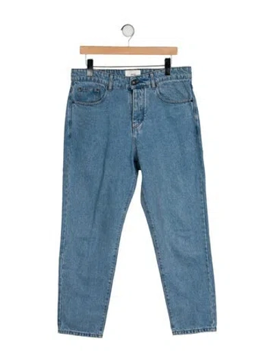 Pre-owned Ami Alexandre Mattiussi Straight-leg Jeans In Blue