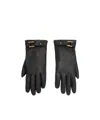 Ami Alexandre Mattiussi Ami Paris Strap Detail Gloves In Black