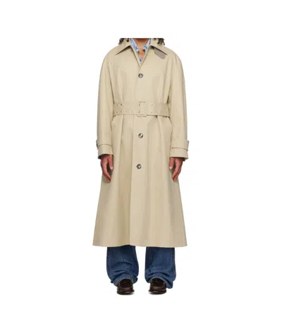 Ami Alexandre Mattiussi Strap Windbreaker In Nude