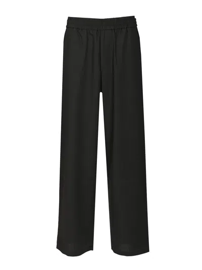 AMI ALEXANDRE MATTIUSSI STRETCH TROUSERS