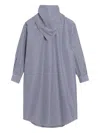 Ami Alexandre Mattiussi Ami Paris Women Bandana Cotton Dress In Blue