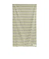 Ami Alexandre Mattiussi Striped Beach Towel In Multicolor