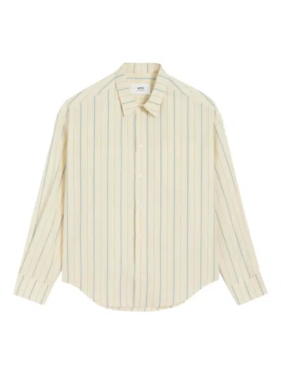 Ami Alexandre Mattiussi Striped Button-up Shirt