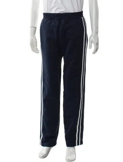 Pre-owned Ami Alexandre Mattiussi Striped Pajama Bottoms In Blue