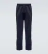 Ami Alexandre Mattiussi Track Pants Blue For Men In Nautic Blue