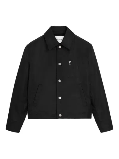 Ami Alexandre Mattiussi Stud-button-fastening Jacket In Black