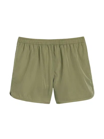 Ami Alexandre Mattiussi Swim Shorts Green For Men In Topo