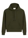Ami Alexandre Mattiussi Frontal Pockets Hoodie In Green
