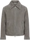 Ami Alexandre Mattiussi Ami Paris Jacket In Grey
