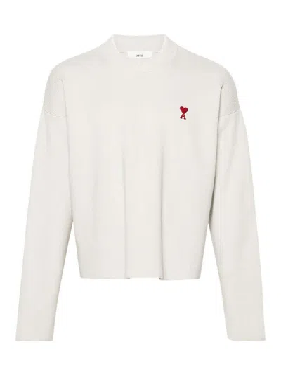 Ami Alexandre Mattiussi Adc Sweater In White