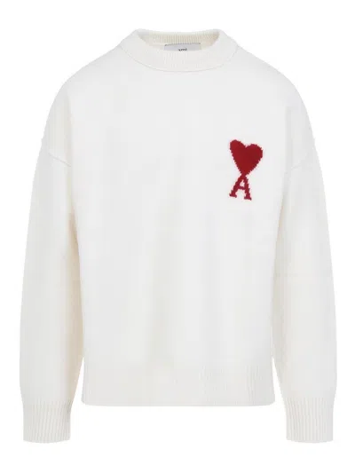 AMI ALEXANDRE MATTIUSSI ADC CREWNECK SWEATER