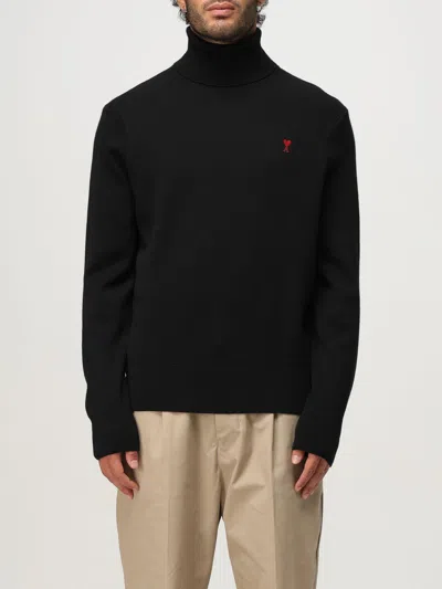 Ami Alexandre Mattiussi Sweater Ami Paris Men Color Black