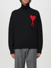 Ami Alexandre Mattiussi Sweater Ami Paris Men Color Black In Schwarz