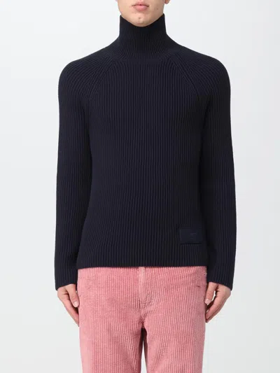 Ami Alexandre Mattiussi Jumper Ami Paris Men In Blue