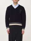 Ami Alexandre Mattiussi Ami Paris Sweaters In Blau