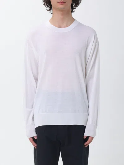 Ami Alexandre Mattiussi Sweater Ami Paris Men Color Cream In White
