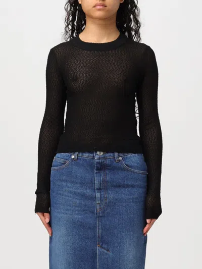 Ami Alexandre Mattiussi Sweater Ami Paris Woman Color Black