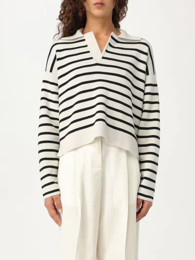Ami Alexandre Mattiussi Embroidered Cotton Blend Sweater In Multi