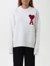 Ami Alexandre Mattiussi Pullover Ami Paris Damen Farbe Weiss