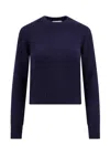 Ami Alexandre Mattiussi Pullover Ami Paris Damen Farbe Blau In Blue