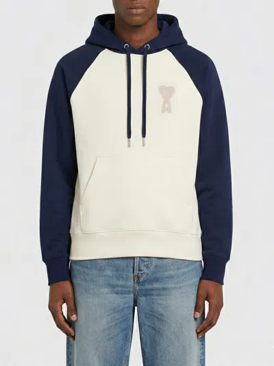 Ami Alexandre Mattiussi Sweater Men Ami Paris In Multi