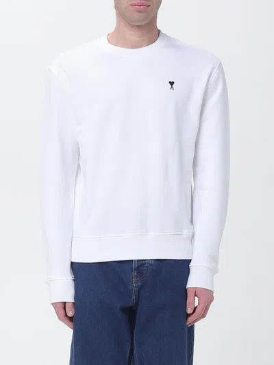 Ami Alexandre Mattiussi Sweater Men Ami Paris In White