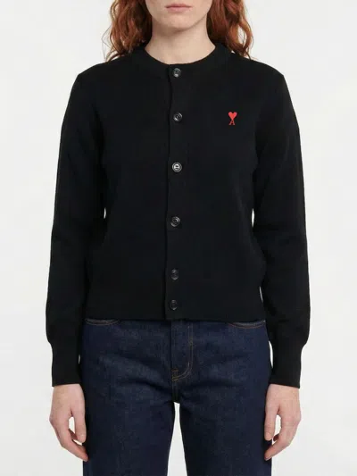 Ami Alexandre Mattiussi Sweater Woman Ami Paris In Black